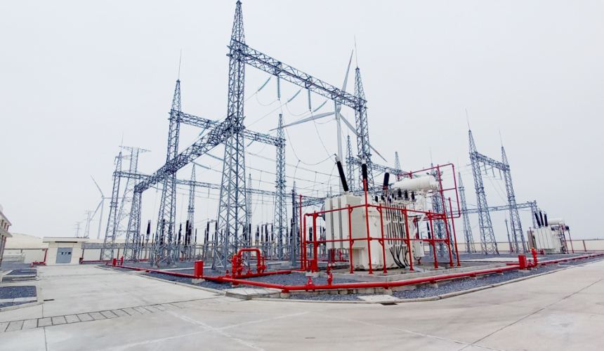 Dự án Cụm trang trại điện gió B&T Quảng Bình hòa lưới điện quốc gia 2 trạm biến áp
