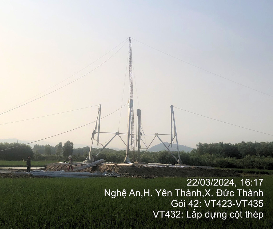 Dự án Đường Dây 500kV Quảng Trạch – Quỳnh Lưu: Sự Cố Gắng Vượt Mọi Thách Thức